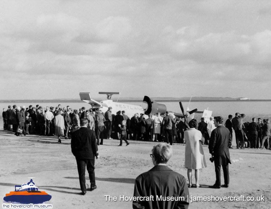 SRN6 with Westland -  (credit: The Hovercraft Museum Trust).